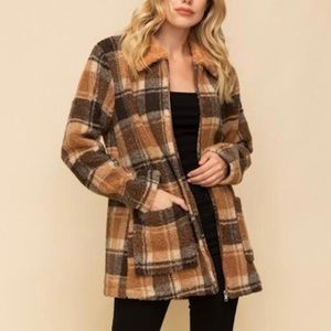 Hem & Thread Lumberjack Plaid Jacket